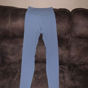 (OG Nulu) - aquatic green lululemon aligns 28”